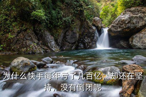 為什么快手每年虧了幾百億，卻還在堅(jiān)持，沒有倒閉呢