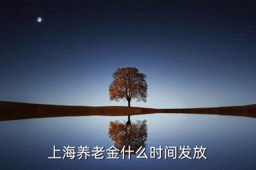 上海養(yǎng)老金什么時(shí)間發(fā)放