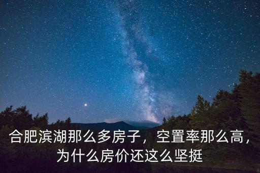 合肥濱湖那么多房子，空置率那么高，為什么房價還這么堅(jiān)挺