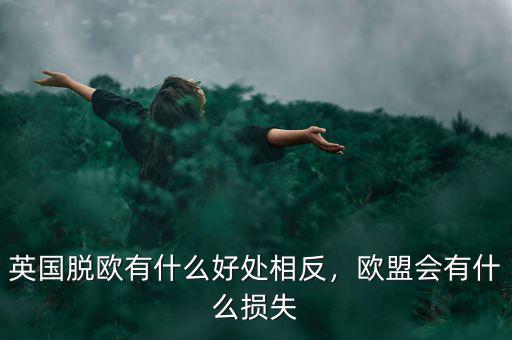 英國脫歐有什么好處相反，歐盟會有什么損失