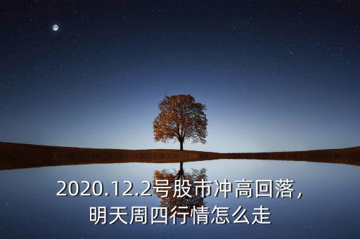 2020.12.2號股市沖高回落，明天周四行情怎么走