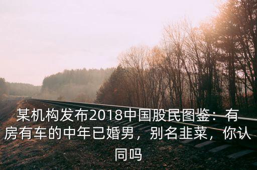 某機(jī)構(gòu)發(fā)布2018中國股民圖鑒：有房有車的中年已婚男，別名韭菜，你認(rèn)同嗎