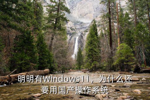 明明有Windows11，為什么還要用國產(chǎn)操作系統(tǒng)