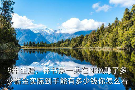 9年生涯，林書豪一共在NBA賺了多少薪金實際到手能有多少錢你怎么看