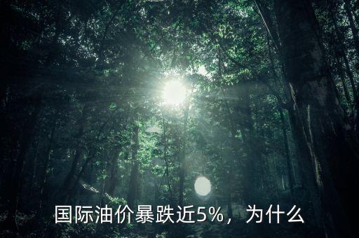 國(guó)際油價(jià)暴跌近5%，為什么