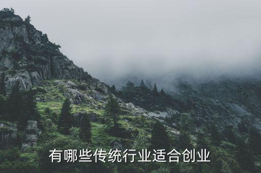 傳統(tǒng)行業(yè)怎么獲得投資,有哪些傳統(tǒng)行業(yè)適合創(chuàng)業(yè)