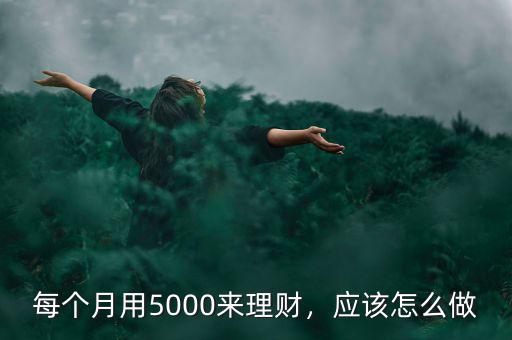 每個(gè)月用5000來(lái)理財(cái)，應(yīng)該怎么做