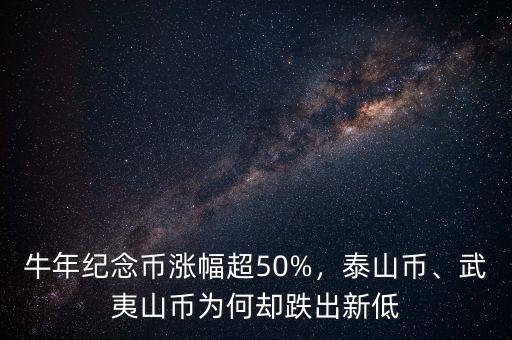 牛年紀(jì)念幣漲幅超50%，泰山幣、武夷山幣為何卻跌出新低