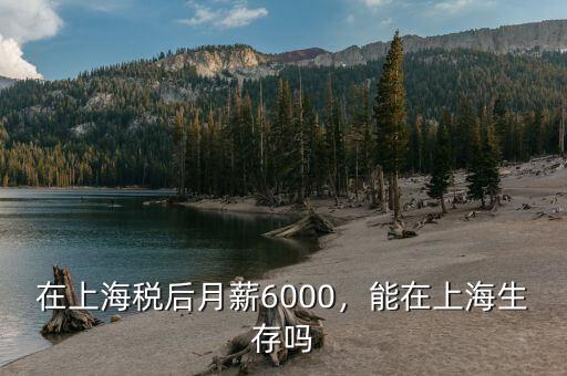 在上海稅后月薪6000，能在上海生存嗎