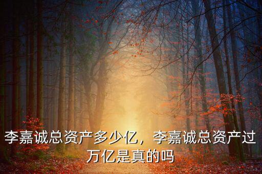 李嘉誠有多少股份,李嘉誠總資產(chǎn)多少億