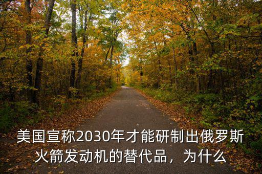 美國(guó)宣稱2030年才能研制出俄羅斯火箭發(fā)動(dòng)機(jī)的替代品，為什么