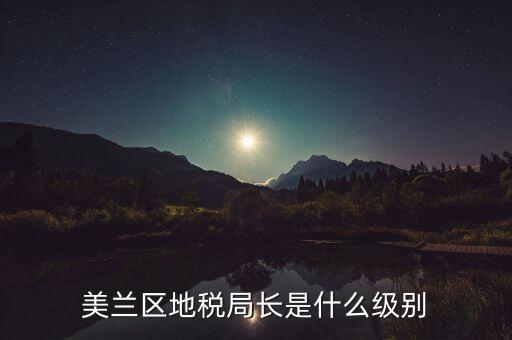 區(qū)地稅局局長(zhǎng)什么級(jí)別，區(qū)里的地稅局局長(zhǎng)是什么級(jí)別