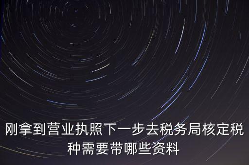 湖北國稅增加稅種需要帶什么資料，企業(yè)報稅種需要帶什么資料