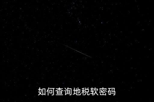 怎樣查地稅密碼是什么意思，地稅計算機代碼密碼是什么