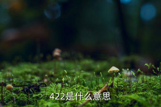 422是什么意思