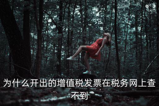 為什么我查不到發(fā)票，開了發(fā)票為什么在國稅官網(wǎng)上查詢不到