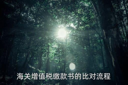 海關繳款書如何比對，海關進口增值稅準用繳款書的數(shù)據(jù)采集和比對