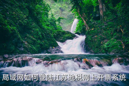 局域網(wǎng)如何登陸江蘇地稅網(wǎng)上開票系統(tǒng)