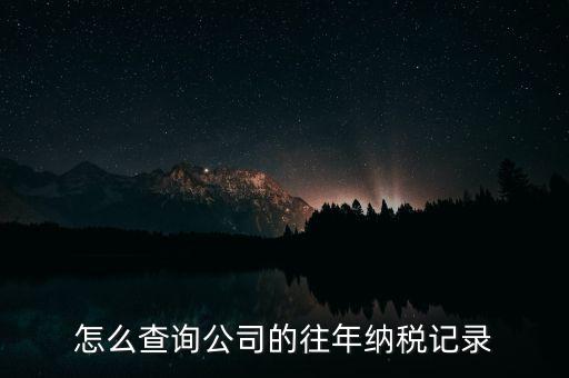 如何查詢商戶繳稅記錄，怎么在地方稅務網(wǎng)上系統(tǒng)里查往月的繳稅記錄