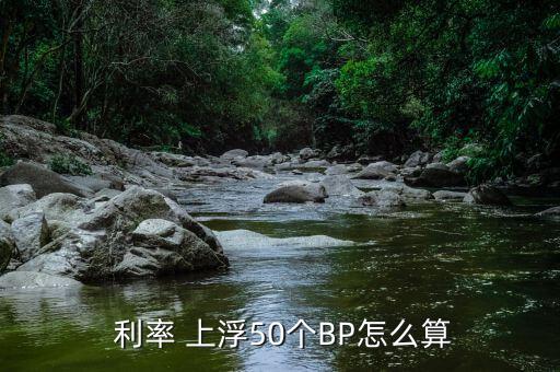  利率 上浮50個BP怎么算