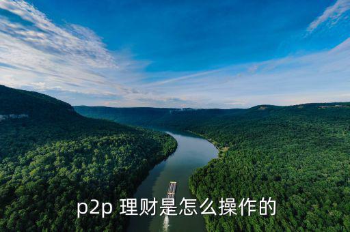  p2p 理財是怎么操作的