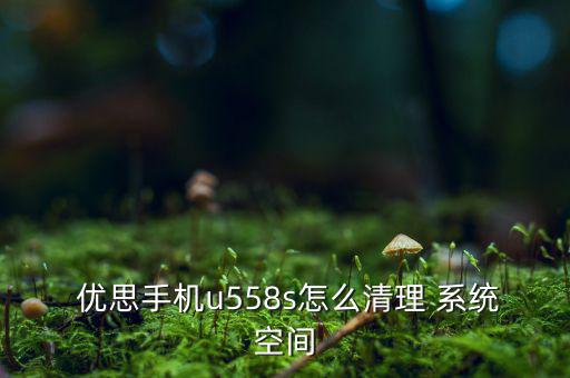  優(yōu)思手機u558s怎么清理 系統(tǒng)空間