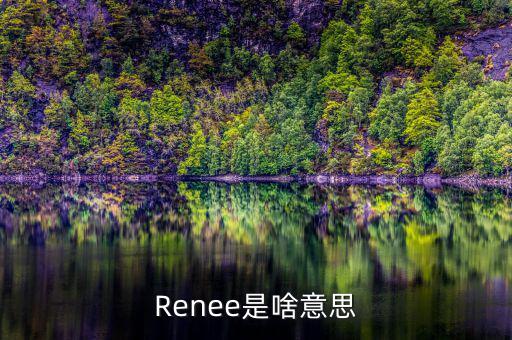 咨信是什么意思，Renee是啥意思