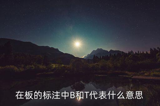 中小板b是什么意思，中小板指是什么意思