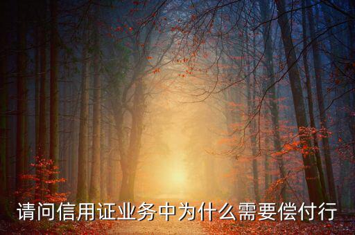 償付行干什么的，請問信用證業(yè)務(wù)中為什么需要償付行