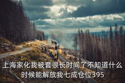 上海家化我被套很長時間了不知道什么時候能解放我七成倉位395