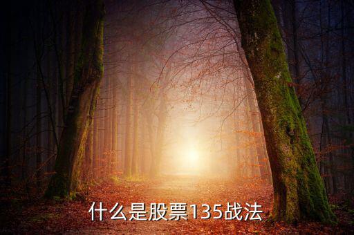 什么是股票135戰(zhàn)法