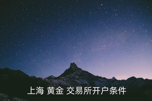 怎么參與上海黃金交易所交易,黃金交易所的服務流程