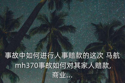 事故中如何進(jìn)行人事賠款的這次 馬航 mh370事故如何對其家人賠款,商業(yè)...