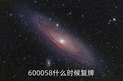 600058什么時(shí)候復(fù)牌