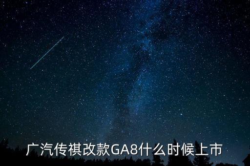 廣汽傳祺ga8什么時(shí)候上市，2021款傳祺GS8什么時(shí)候上市啊