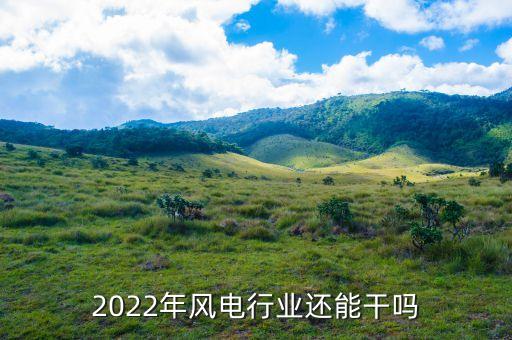 2022年風(fēng)電行業(yè)還能干嗎