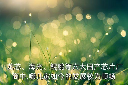 龍芯上市公司,參股龍芯中科的上市公司