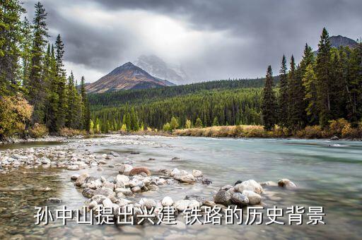 孫中山提出興建 鐵路的歷史背景