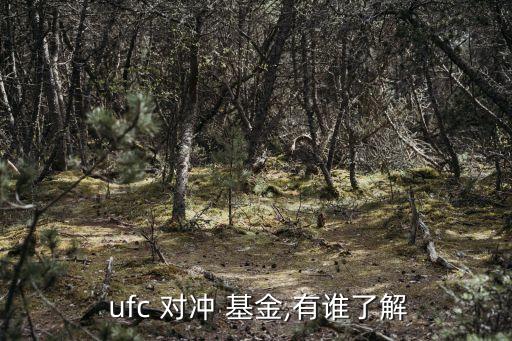 ufc對(duì)沖基金跑路了