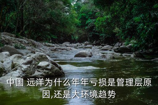 中國 遠洋為什么年年虧損是管理層原因,還是大環(huán)境趨勢