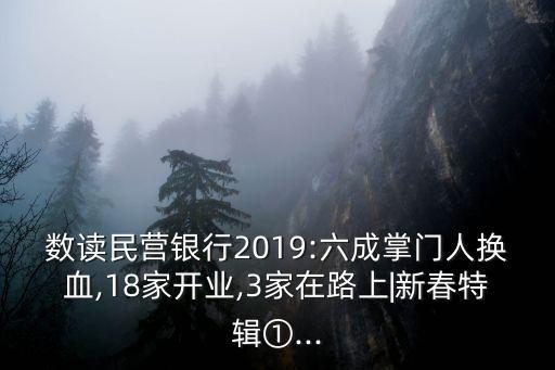 數(shù)讀民營(yíng)銀行2019:六成掌門(mén)人換血,18家開(kāi)業(yè),3家在路上|新春特輯①...