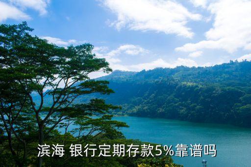  濱海 銀行定期存款5%靠譜嗎