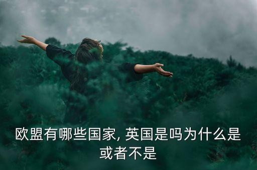 歐盟有哪些國家, 英國是嗎為什么是或者不是