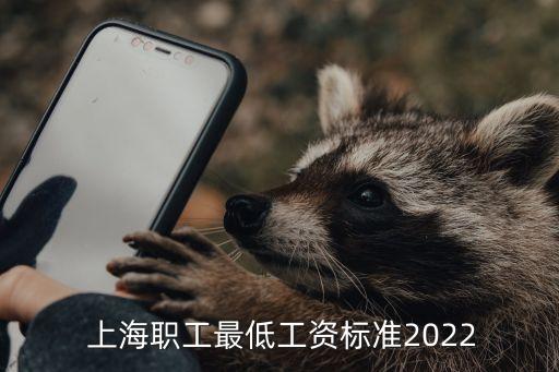  上海職工最低工資標準2022