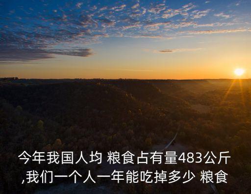 今年我國(guó)人均 糧食占有量483公斤,我們一個(gè)人一年能吃掉多少 糧食