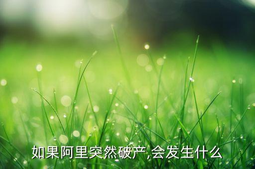 如果阿里突然破產(chǎn),會(huì)發(fā)生什么