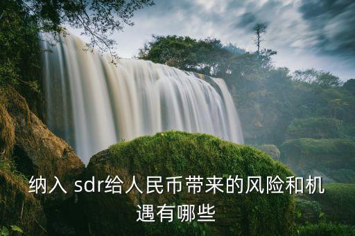 納入 sdr給人民幣帶來的風(fēng)險和機(jī)遇有哪些