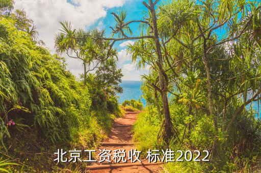  北京工資稅收 標(biāo)準(zhǔn)2022