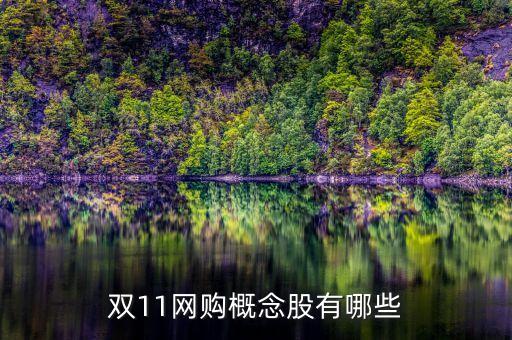 雙11網(wǎng)購(gòu)概念股有哪些