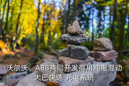 沃爾沃、ABB共同開發(fā)商用油電混動大巴快速 充電系統(tǒng)